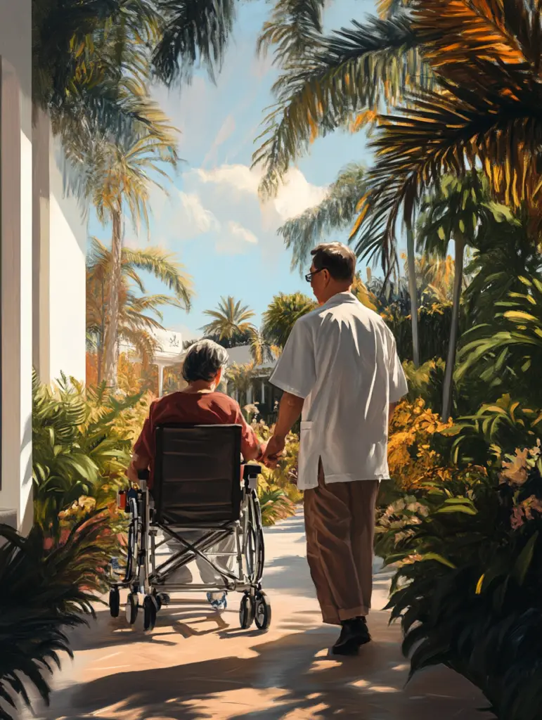Comparison of California Home Care vs Home Health services, highlighting the differences between non-medical assistance for daily living tasks and in-home medical care provided by healthcare professionals.